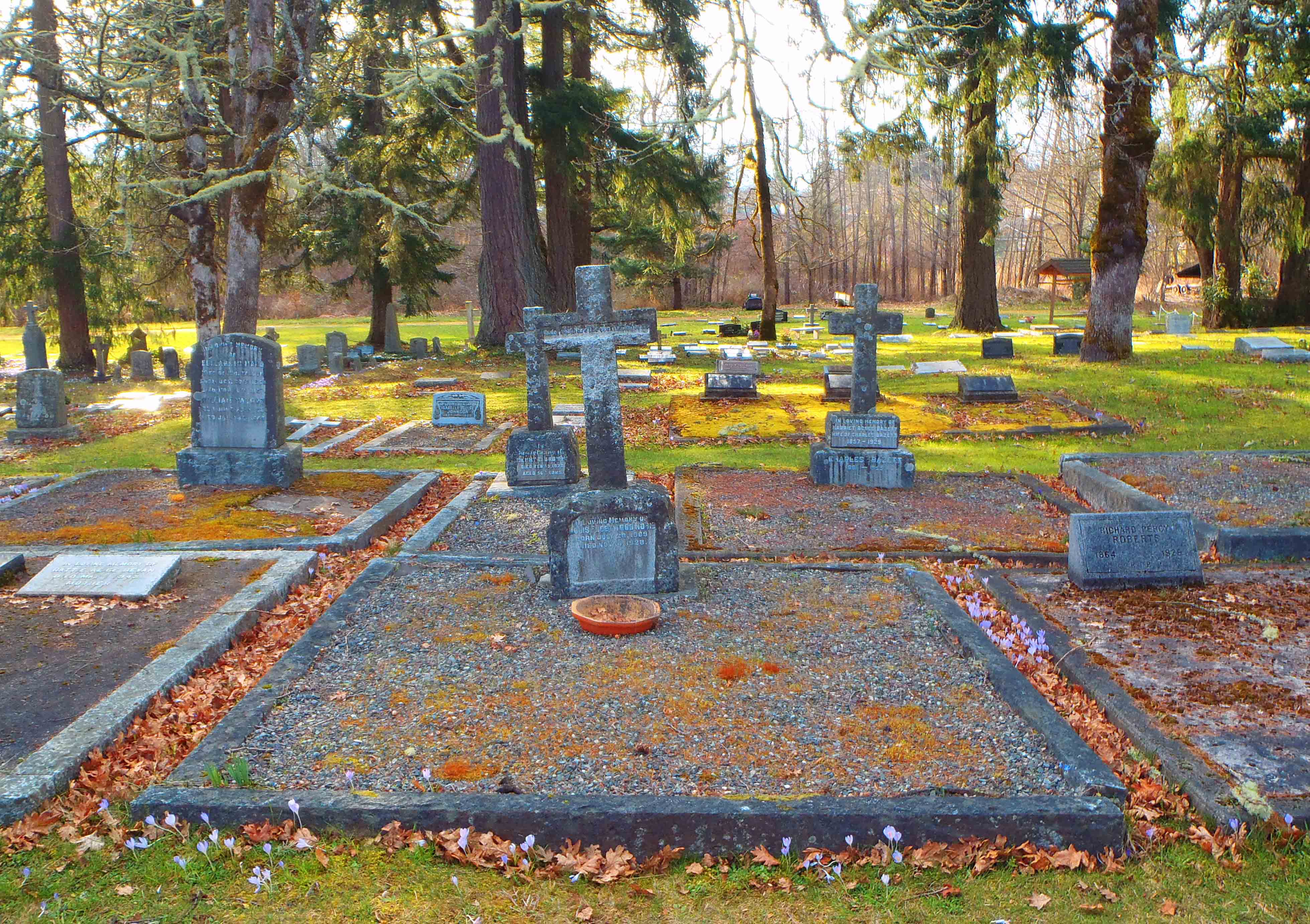 Francis James Norie - family grave-Saint Peter's Quamichan